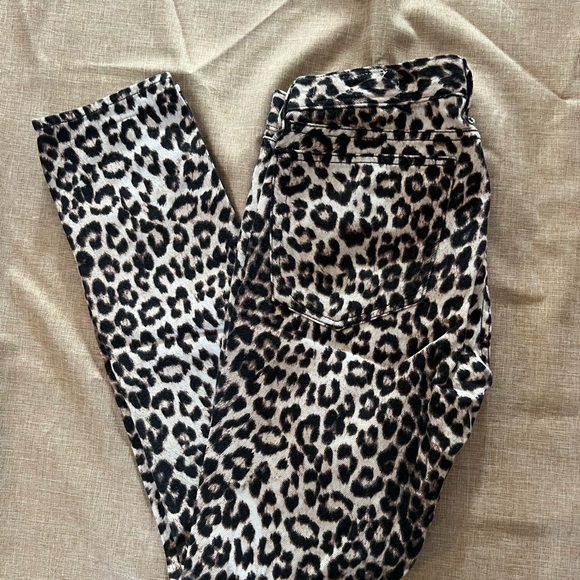 Rag & Bone Boyfriend Jean in Snow Leopard - Picture 2 of 6